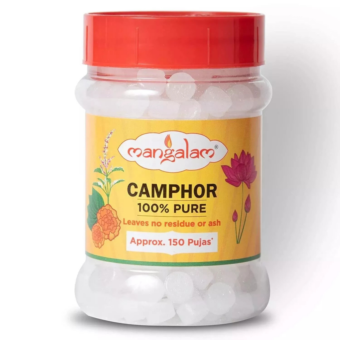 Premium Quality Refined Camphor Blocks – 100% Natural Aromatherapy Tablets