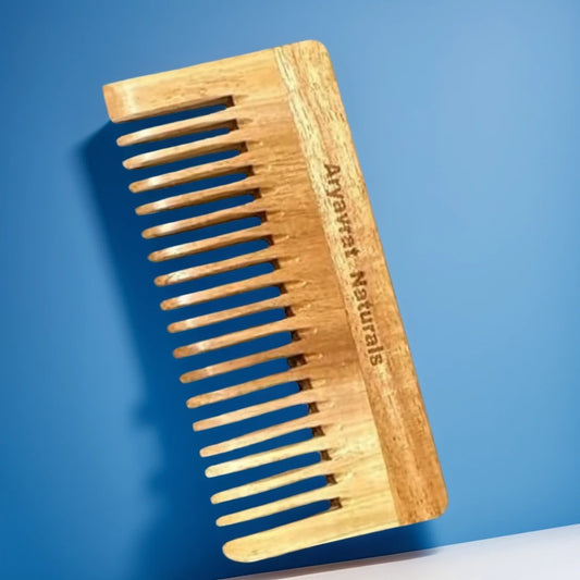 Aryavrat Naturals Neem wooden comb for Men & Women