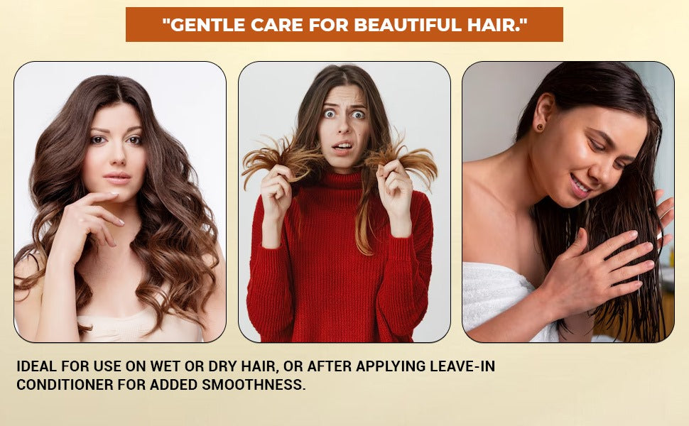 Aryavrat Naturals Neem wooden comb for Men & Women